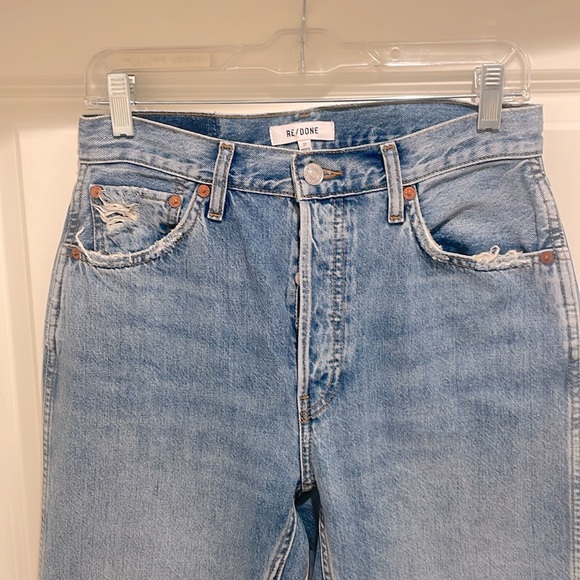 RE/DONE 90s High Rise Jeans size 27 NWOT - Picture 4 of 9